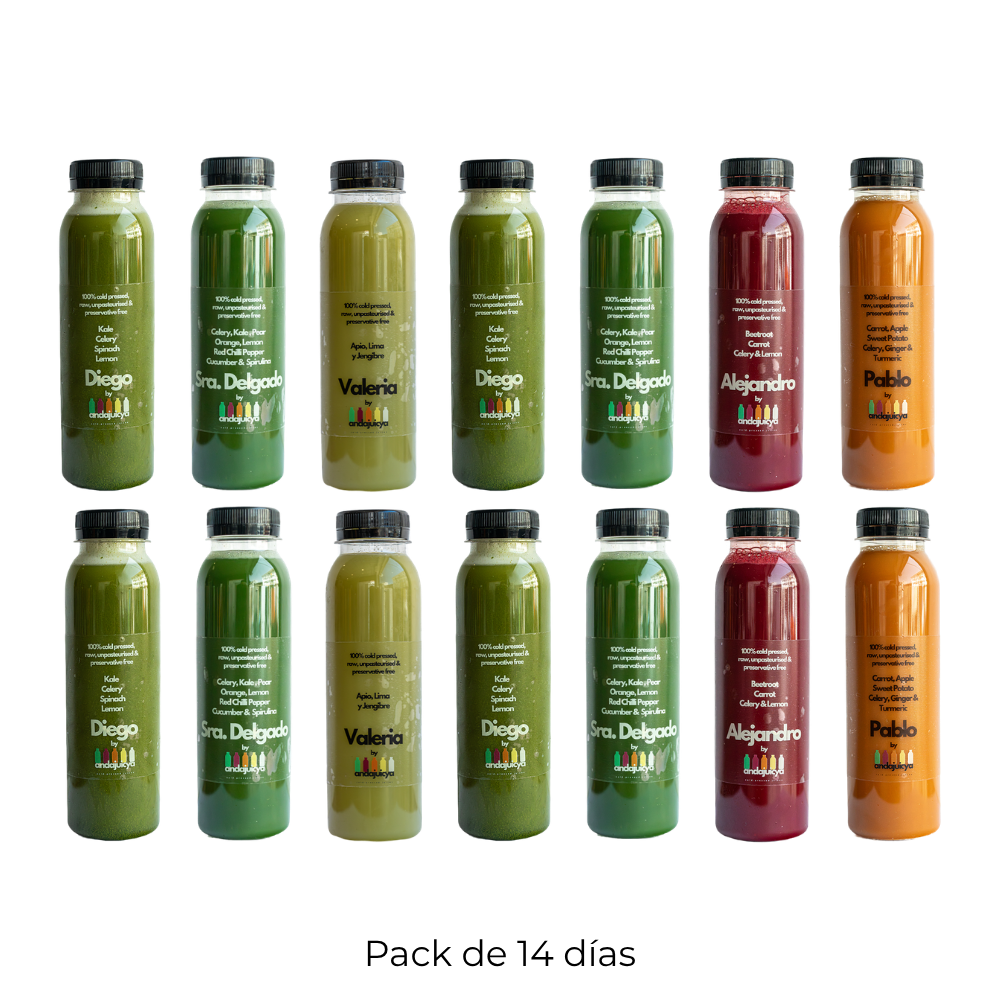 Daily Greens 300ml Cold Pressed Juice Pack