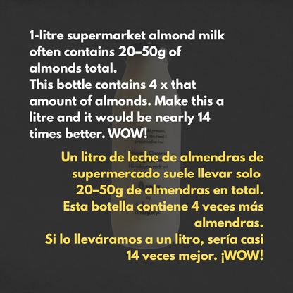 Ana – Cold Pressed Almond Milk with Raw Honey, Cloves & Cinnamon