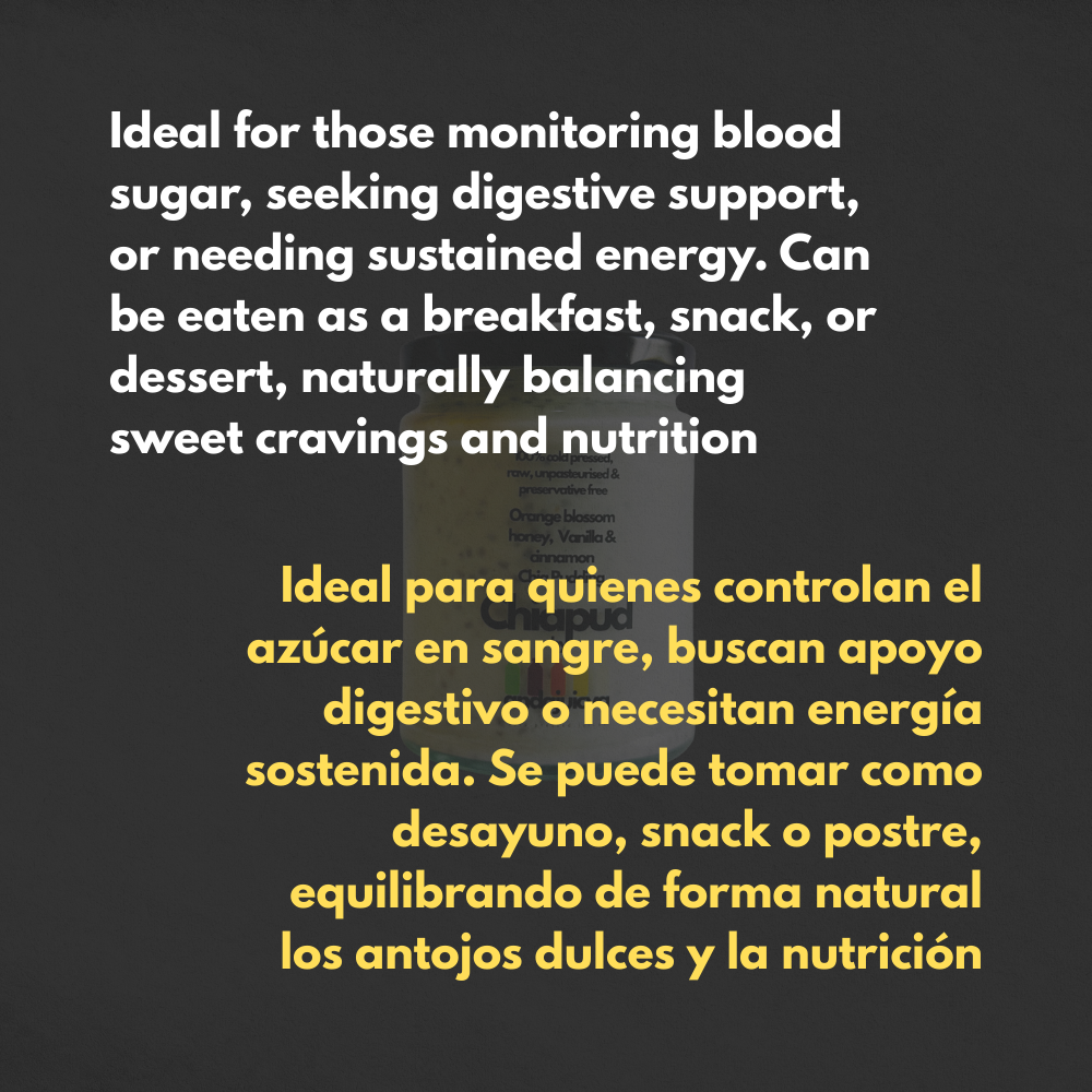 Chipud – Vanilla & Cinnamon Chia Pudding