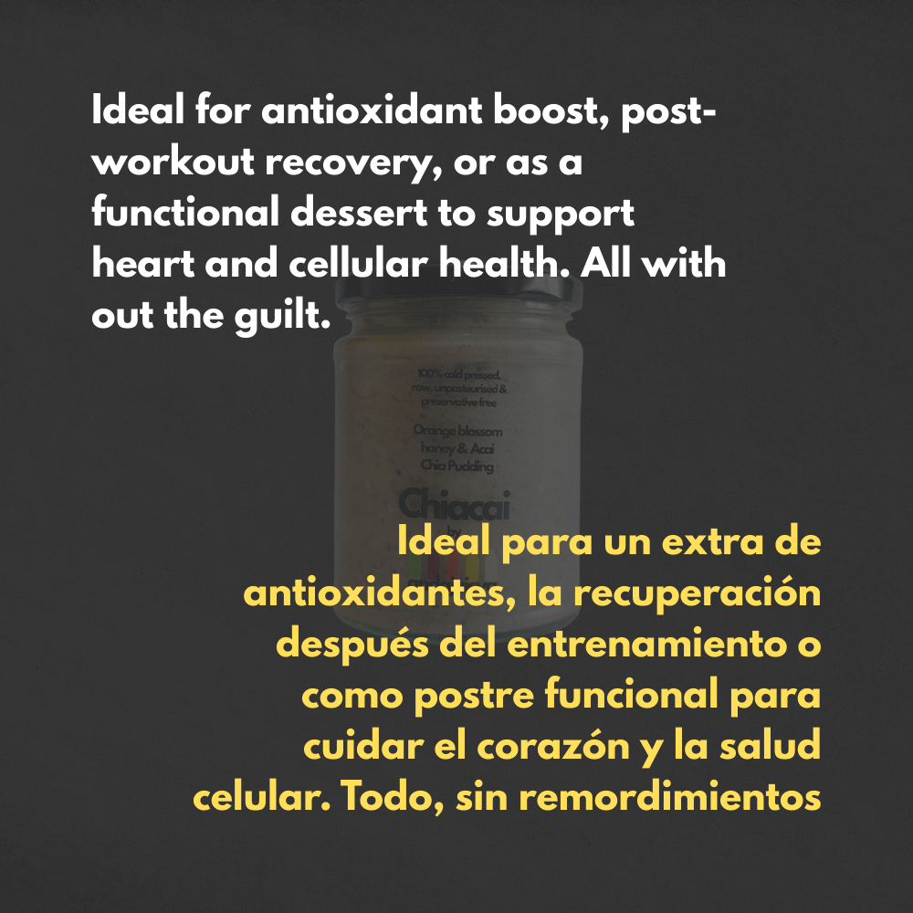 Chiacai – Açaí & Coconut Chia Pudding