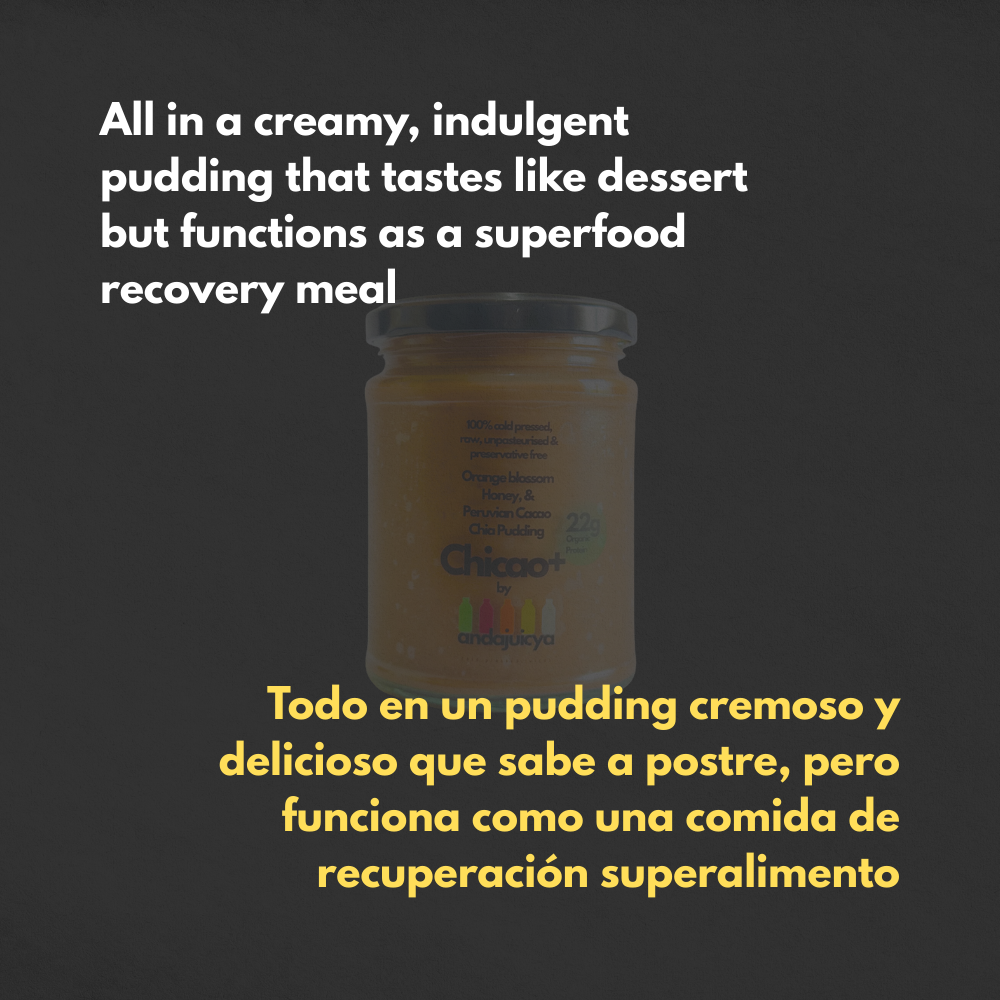 Chicao+ – Cacao & Coconut Chia Protein Pudding