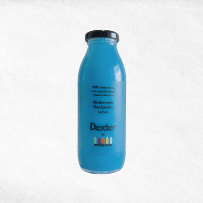 Dexter – Alkaline Water with Blue Spirulina & Lemon
