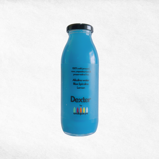 Dexter – Alkaline Water with Blue Spirulina & Lemon