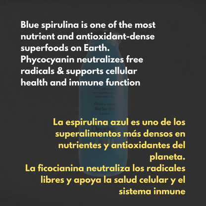 Dexter – Alkaline Water with Blue Spirulina & Lemon