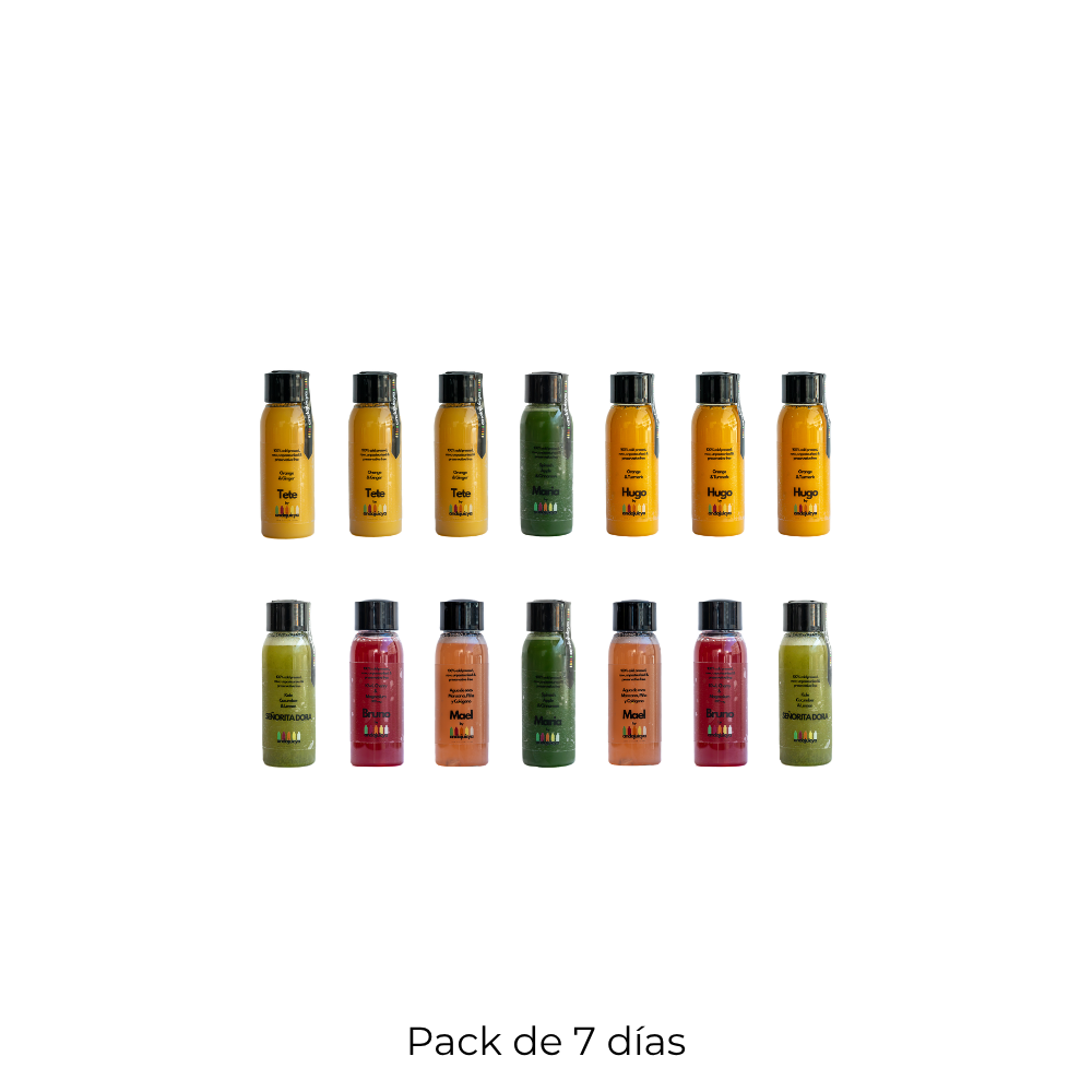 Discovery Shot Pack 60ml Cold pressed Vitality Shots