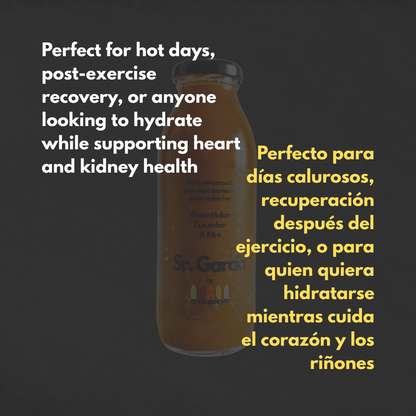 Señor Garcia – Cold Pressed Juice with Watermelon, Cucumber & Mint