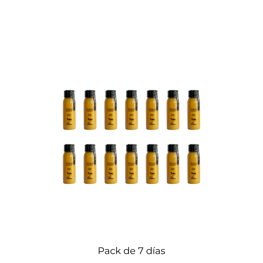 Ginger Shot Pack 60ml Cold pressed Vitality Shots