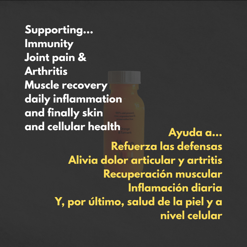 Hugo – Cold Pressed Vitality Shot with Orange & Turmeric