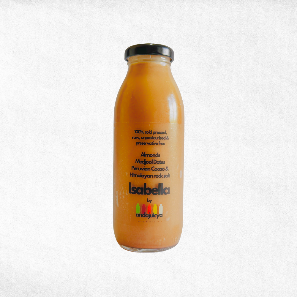 Isabella – Cold Pressed Almond Chocolate Milk