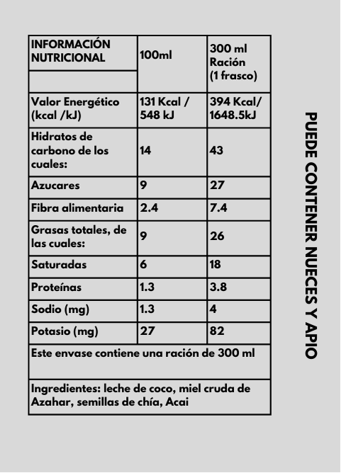 Chiacai – Açaí & Coconut Chia Pudding