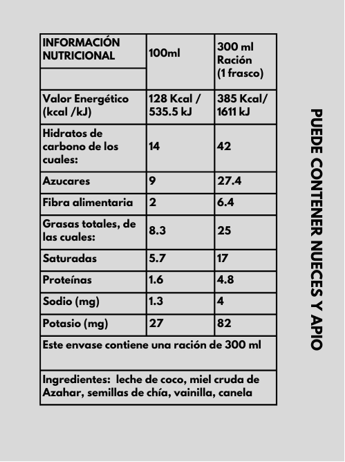 Chipud – Vanilla & Cinnamon Chia Pudding