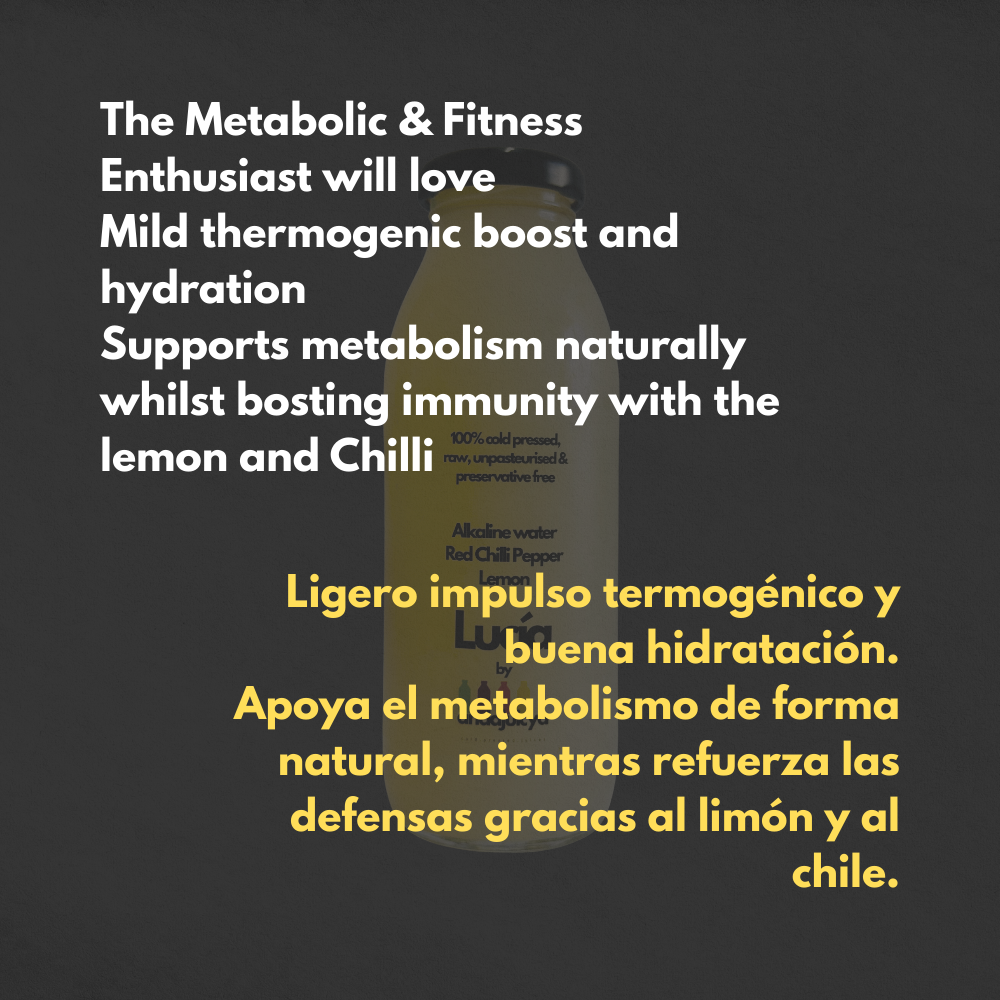 Lúcia – Alkaline Water with Chilli & Lemon