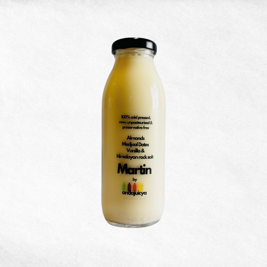Martin – Cold Pressed Almond Milk with Vanilla, Dates & Sea Salt