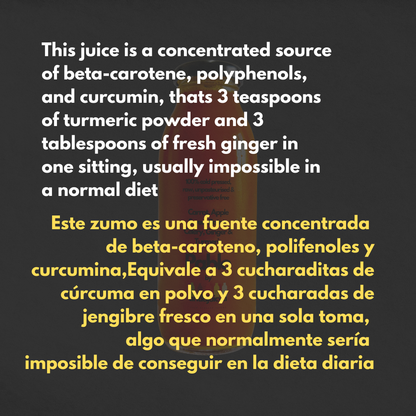 Pablo – Cold Pressed Juice with Apple, Celery, Carrot, Sweet Potato, Turmeric & Ginger