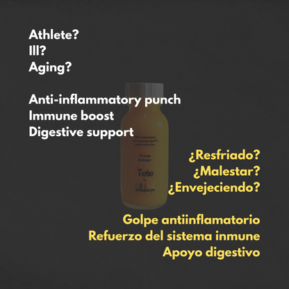 Tete – Cold Pressed Vitality Shot with Orange & Ginger