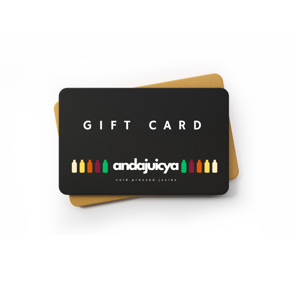 Andajuicya Gift Card | Cold-Pressed Juice & Wellness Gifts Spain
