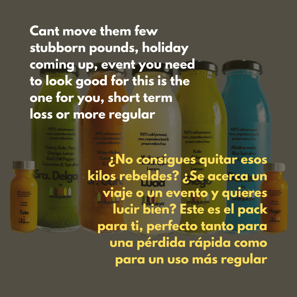 The Weight Loss Cleanse – Cold Pressed Juice Cleanse Pack