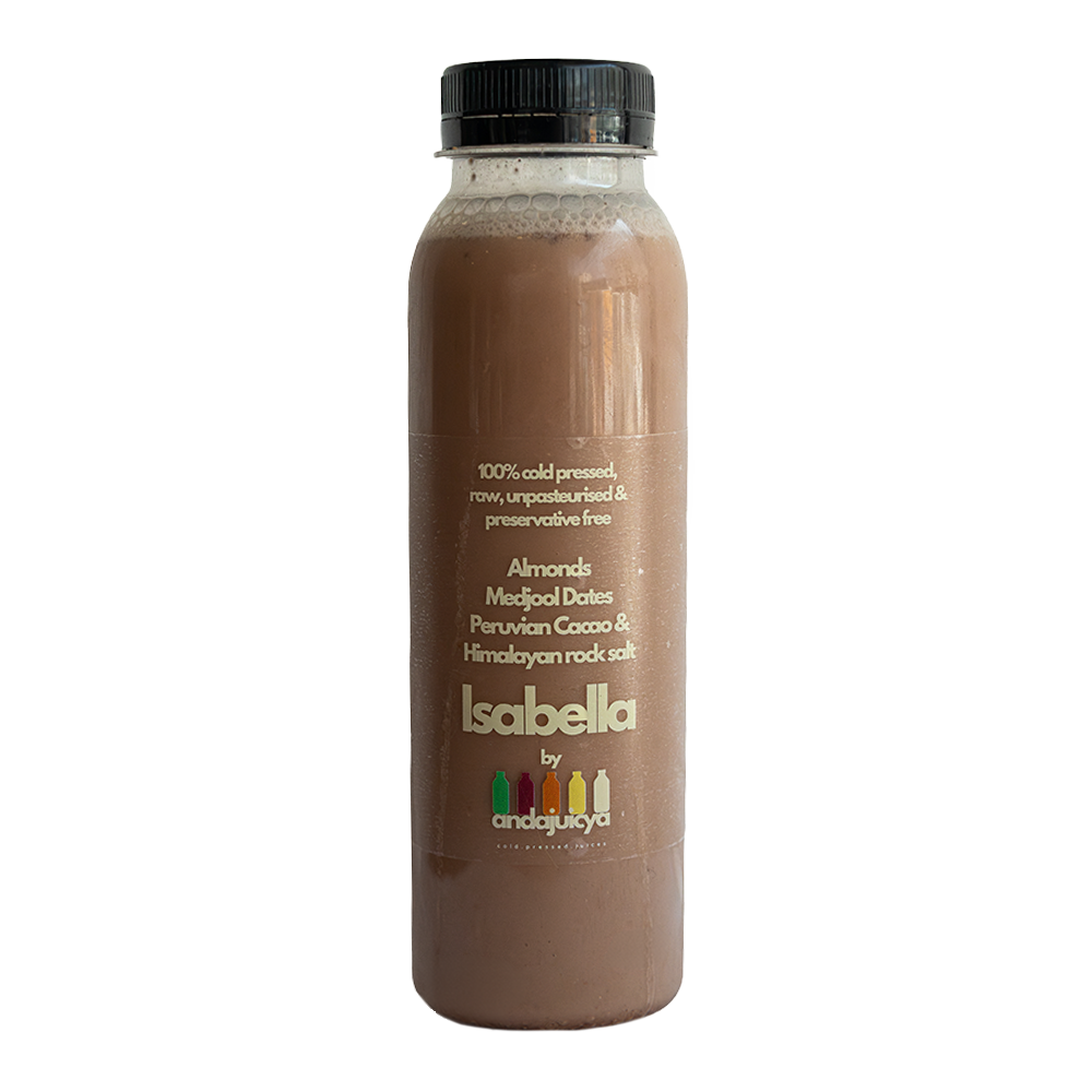 Isabella – Bebida Vegetal de Almendra con Chocolate Prensada en Frío