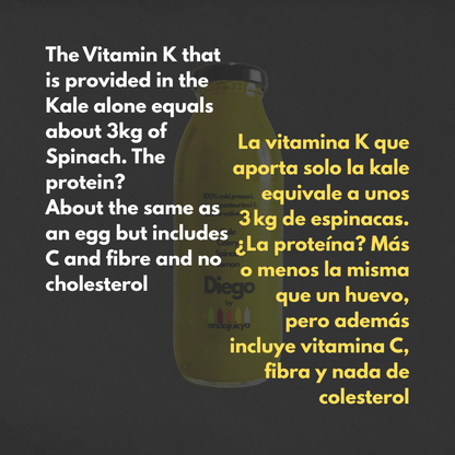 Diego – Cold Pressed Juice with Kale, Cucumber, Spinach, Celery & Lemon